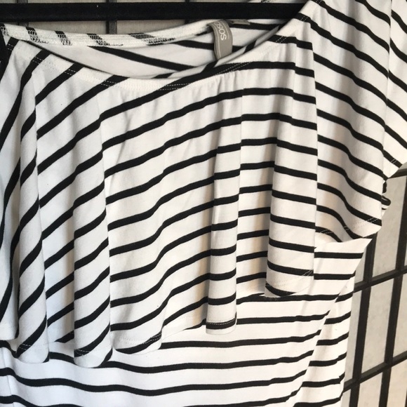 ASOS Striped, one shoulder bodysuit - Picture 2 of 6